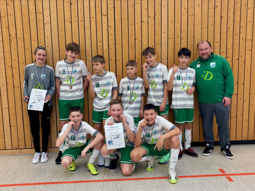 D1-Junioren beim Winterturnier in Basdorf