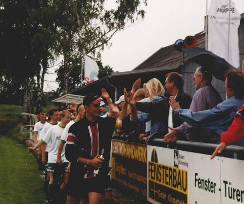 2001 Juni Pokalfinale gegen Werneuchen, 3-1 gewonnen, Quelle Privatarchiv Peter Sorgatz3